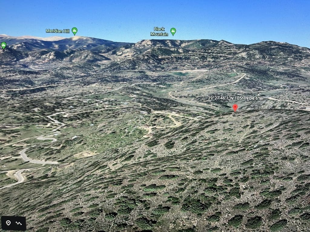 Large view of GORGEOUS TIMBERED R.V/CAMPING VIEW PARCEL IN WHISPERING PINES, JEFFERSON COUNTY, COLORADO Photo 2