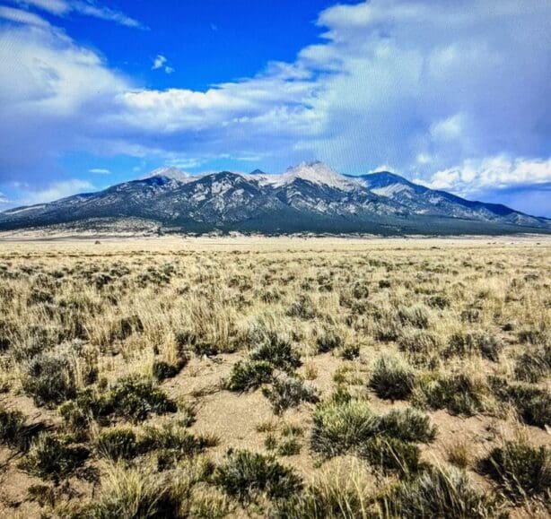 5.00 GORGEOUS ACRES CAMP OR BUILD WITH MT. BLANCA PEAK LITERALLY IN YOUR FRONT YARD