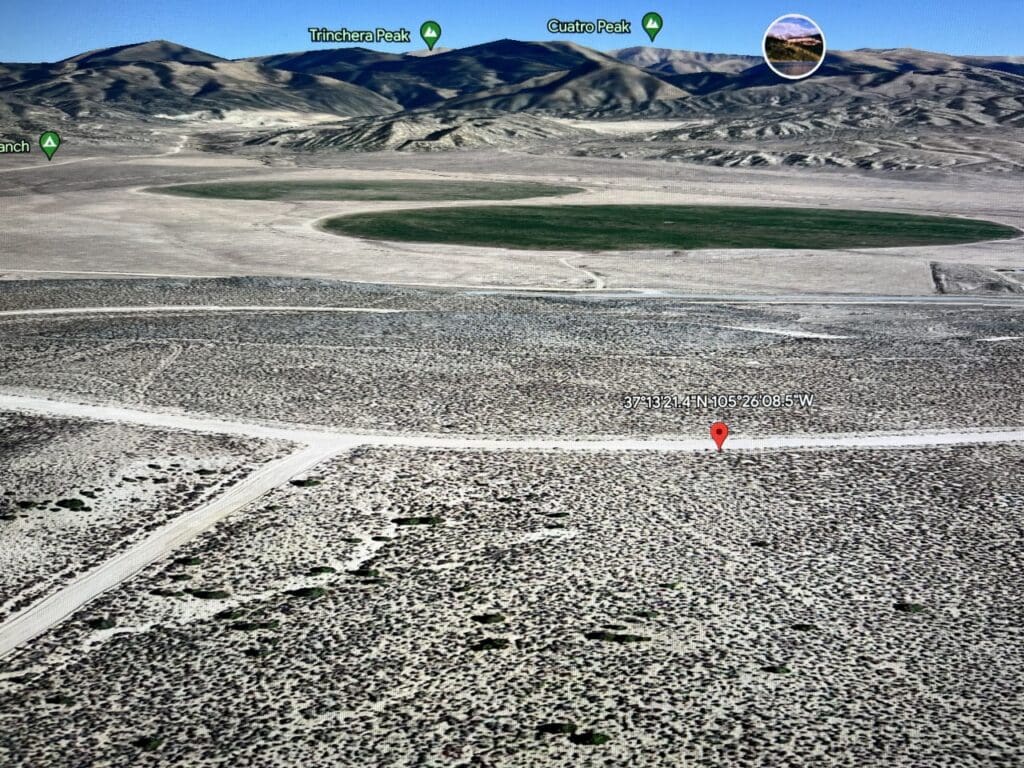 Large view of 4.46 ACRES IN THE FABULOUS SAN LUIS NORTH ESTATES JUST OUTSIDE TOWN BREATHTAKING VIEWS! Photo 4