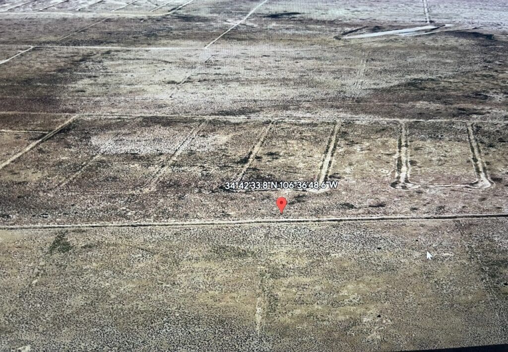 Large view of .25 ACRE PARCEL IN RIO DEL ORO SUBV NEAR BELEN & THE RIO GRANDE RIVER~ADJOINING LOT AVAIL~VALENCIA CO, NEW MEXICO Photo 8