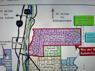Large view of .25 ACRE PARCEL IN NEW MEXICO NEAR RIO GRANDE RIVER AND BELEN~ADJOING PARCEL AVAIILABLE Photo 7