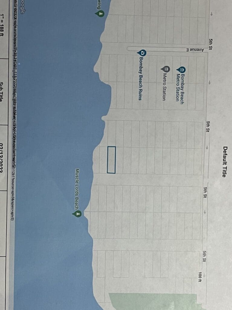 Large view of .12 ACRE SUNNY SOUTHERN CALIFORNIA LAND SALTON SEA BOMBAY BEACH FRONT AT MUSCLE LORD BEACH~GORGEOUS Photo 17