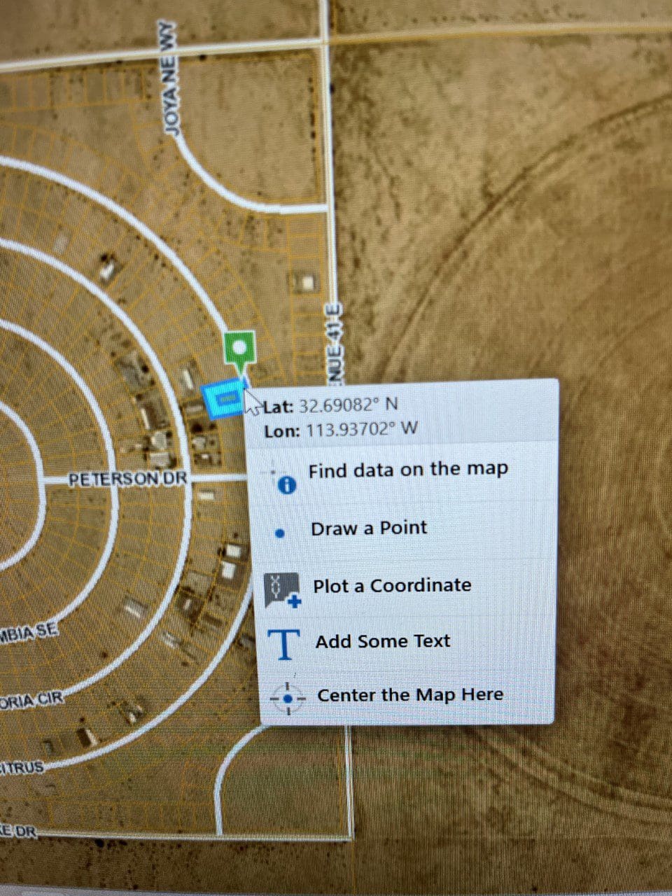1.00 ACRE BUILDING LOT IN CITRUS PARK ~ YUMA COUNTY ARIZONA NEAR I-8 AND THE GILA RIVER photo 6