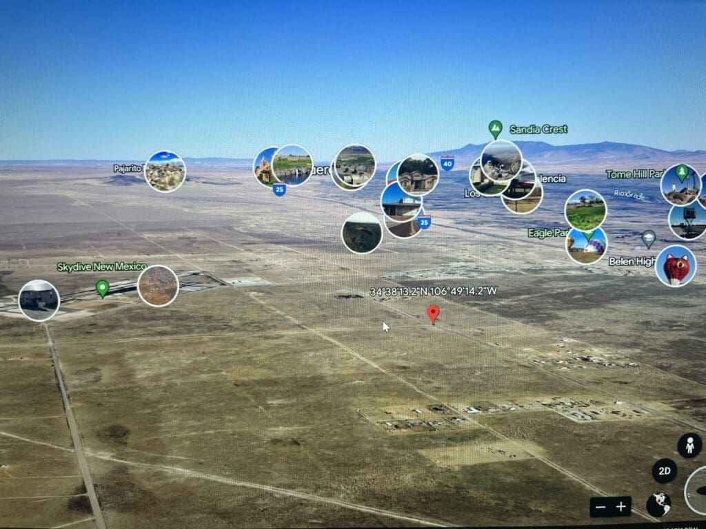 Large view of 5.00 GORGEOUS ACRES IN GROWING LOS LUNAS NEW MEXICO NEAR AIRPORT ON MARBLE QUARRY ROAD & HARRISON RD Photo 9