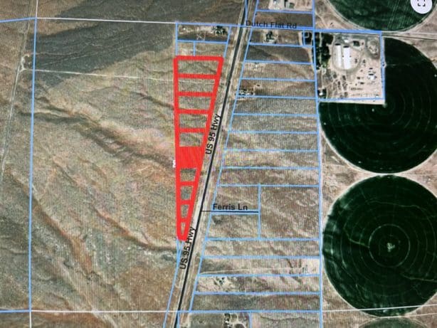 9 PREMIUM PARCELS ALONG BUSY HIGHWAY 95 ALL ZONED COMMERCIAL, AG, RESIDENTIAL~POTENTIAL BILLBOARD, R.V. PARK, ETC.