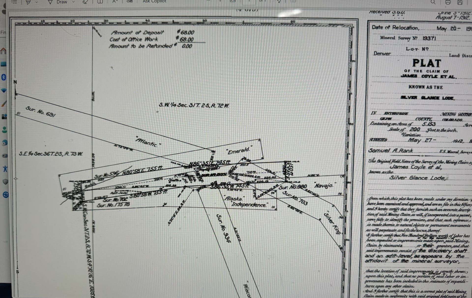 1.50 ACRES IN GILPIN CO, COLORADO ~ TWO MINES MC INTOSH 50% 1.5 ACRES (UND 1/2) HAWKEYE photo 8