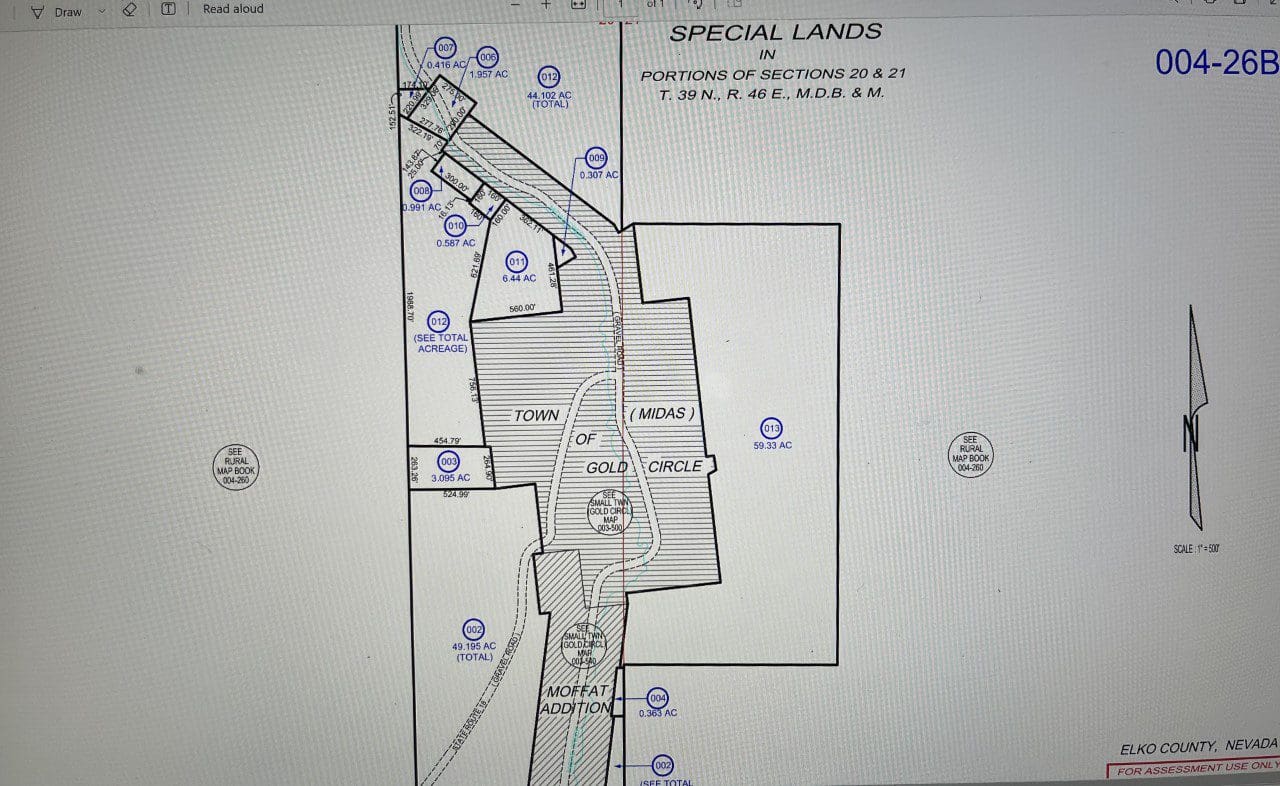 3.09 ACRES OF LAND ON THE MOUNTAIN OVERLOOKING HISTORIC MIDAS GHOST TOWN, NEVADA WITH CREEK ~ NEAR IDAHO AND GOLD & SILVER MINES photo 28