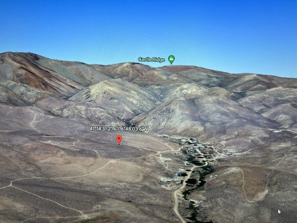 Large view of 3.09 ACRES OF LAND ON THE MOUNTAIN OVERLOOKING HISTORIC MIDAS GHOST TOWN, NEVADA WITH CREEK ~ NEAR IDAHO AND GOLD & SILVER MINES Photo 6
