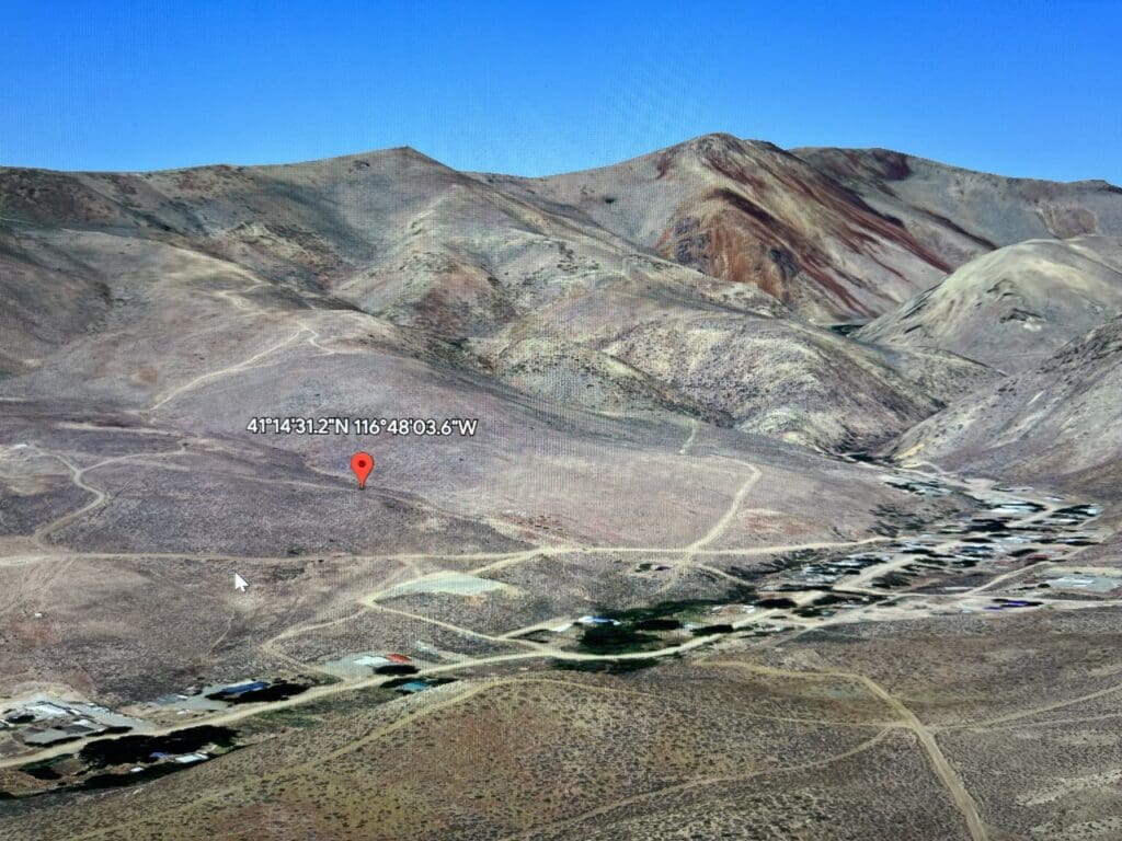 Large view of 3.09 ACRES OF LAND ON THE MOUNTAIN OVERLOOKING HISTORIC MIDAS GHOST TOWN, NEVADA WITH CREEK ~ NEAR IDAHO AND GOLD & SILVER MINES Photo 3