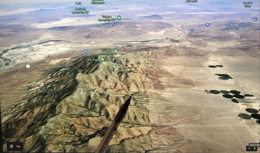 Large view of 160 Acres in Coyote Canyon Base of Star Peak Completely Surrounded by BLM, Treed with Spring Water near Historic Unionville, Nevada Photo 45