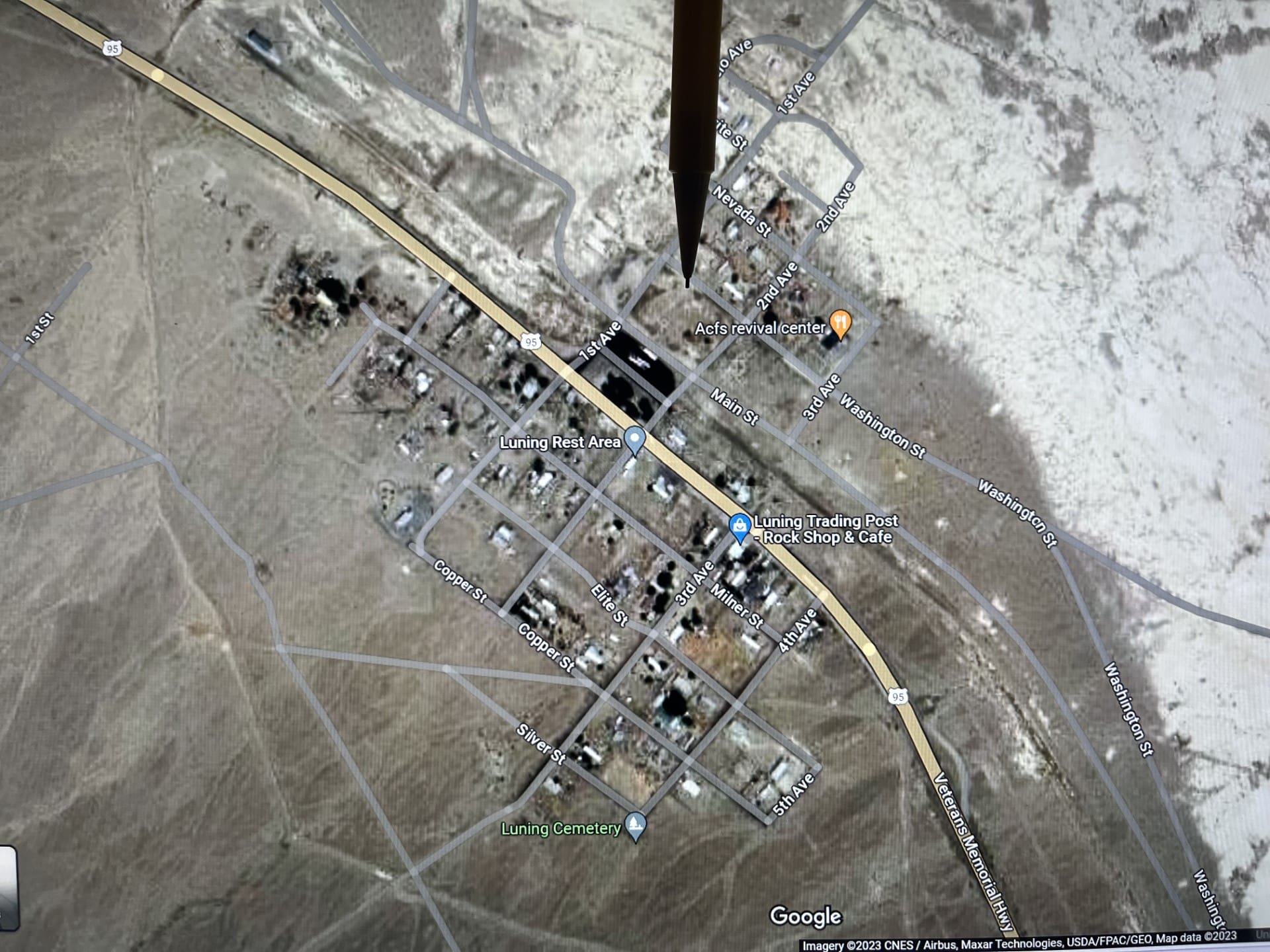 .0960 ACRE IN THE OLD TOWNSITE OF LUNING, NEVADA ~ M3 ZONING SO COMMERCIAL, RETAIL OR OFFICE USE, RESIDENTIAL~NEAR WALKER LAKE & BISHOP CALIFORNIA photo 6