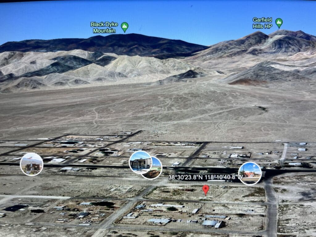 Large view of .0960 ACRE IN THE OLD TOWNSITE OF LUNING, NEVADA ~ M3 ZONING SO COMMERCIAL, RETAIL OR OFFICE USE, RESIDENTIAL~NEAR WALKER LAKE & BISHOP CALIFORNIA Photo 9