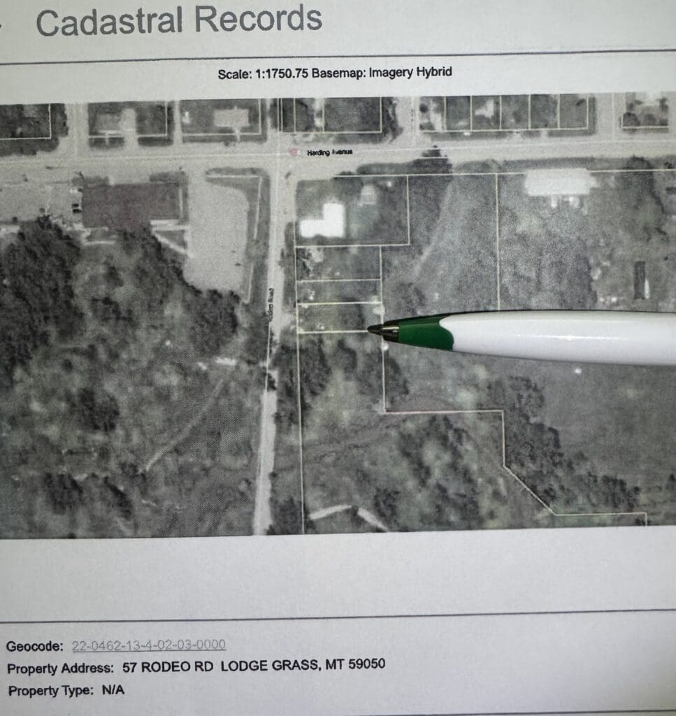 Large view of 0.172 ACRE BUILDING LOT IN BEAUTIFUL LODGE GRASS MONTANA ~ BIG HORN COUNTY ~ BIG SKY COUNTRY ~ WORLD CLASS FISHING! Photo 8