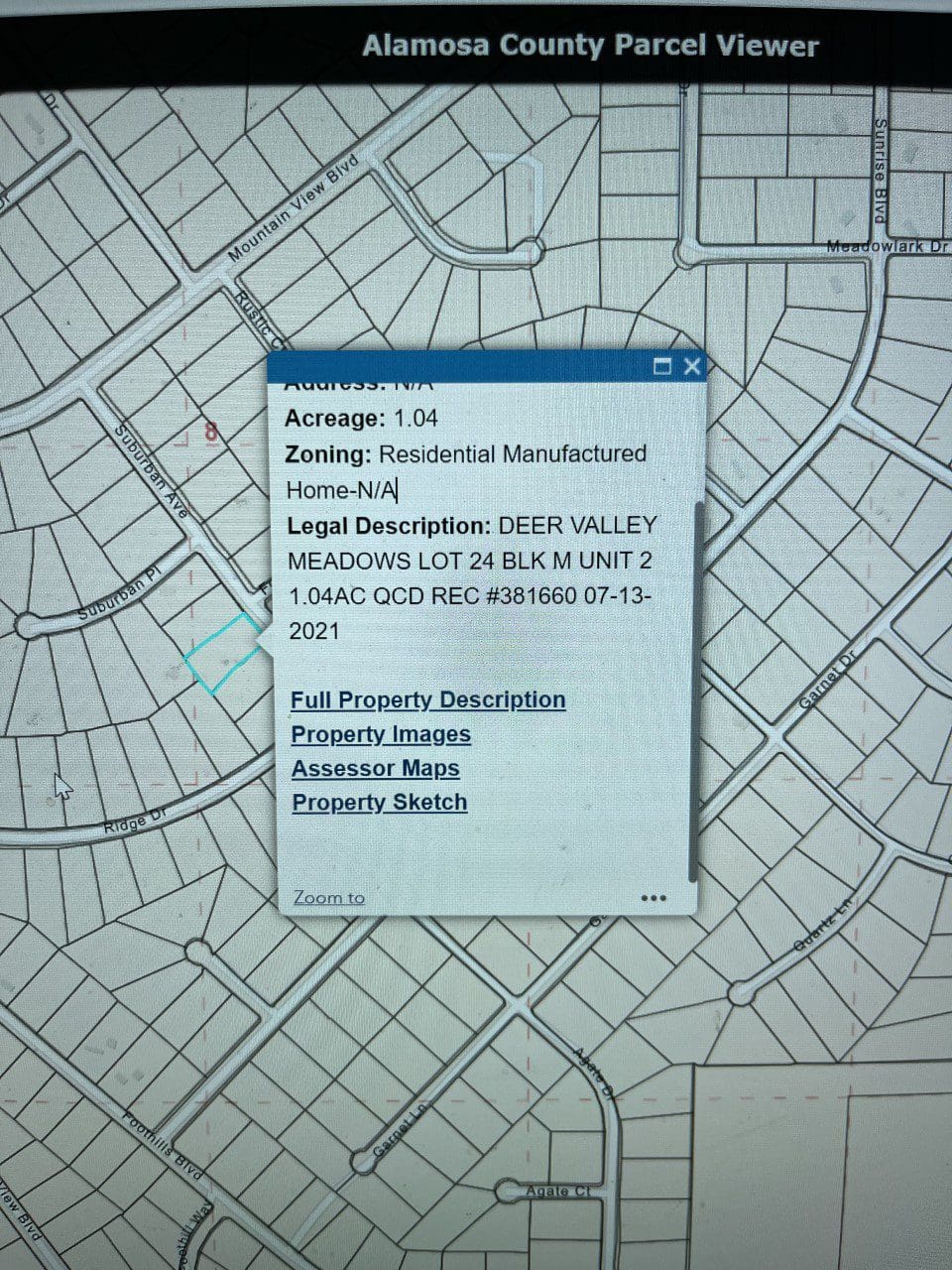 1.04 ACRES IN GORGEOUS ALAMOSA COUNTY COLORADO FABULOUS MT. BLANCA VIEWS NEAR NEW MEXICO. photo 2