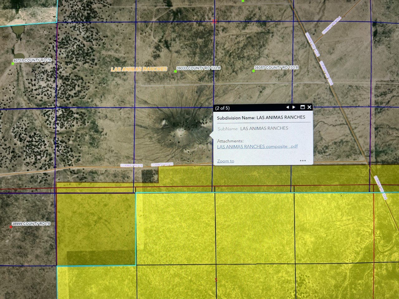 38.35 ACRES OF RAW VACANT LAND IN GORGEOUS LAS ANIMAS COUNTY, COLORADO WITH A MAJESTIC MOUNTAIN RISING UP IN THE MIDDLE TRULY INCREDIBLE! photo 9
