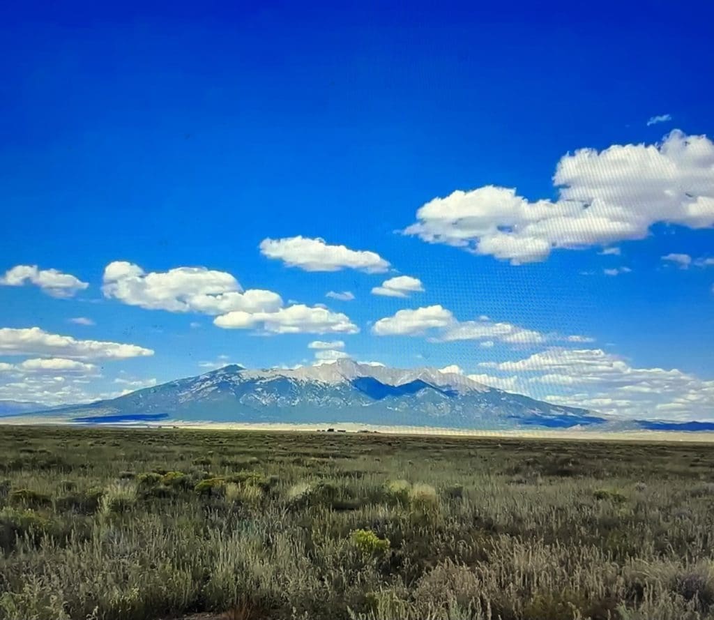 Large view of 5.00 ACRES~GORGEOUS COSTILLA CO, COLORADO~BUILDING LOT, POWER, IMPROVED ROADS & 360 DEGREE VIEWS ~MT. BLANCA. Photo 2