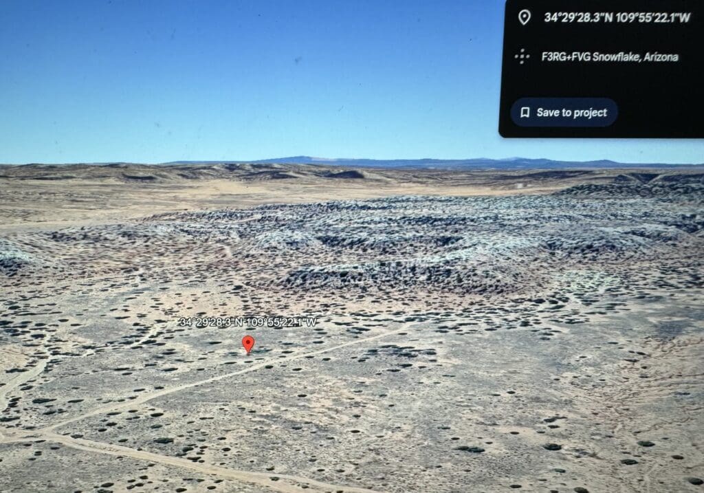 Large view of 1.18 BEAUTIFUL ACRES OUTSIDE SNOWFLAKE, ARIZONA SURROUNDED BY PETRIFIED FOREST WITH SEASONAL STREAM Photo 6
