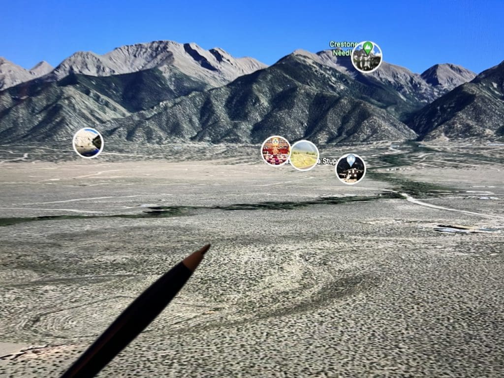 Large view of 3.27 ACRES IN CRESTONE, COLORADO WITH BEAUTIFUL VIEWS OF THE SOUTHERN ROCKY MOUNTAINS AND BACKS CREEK. Photo 9