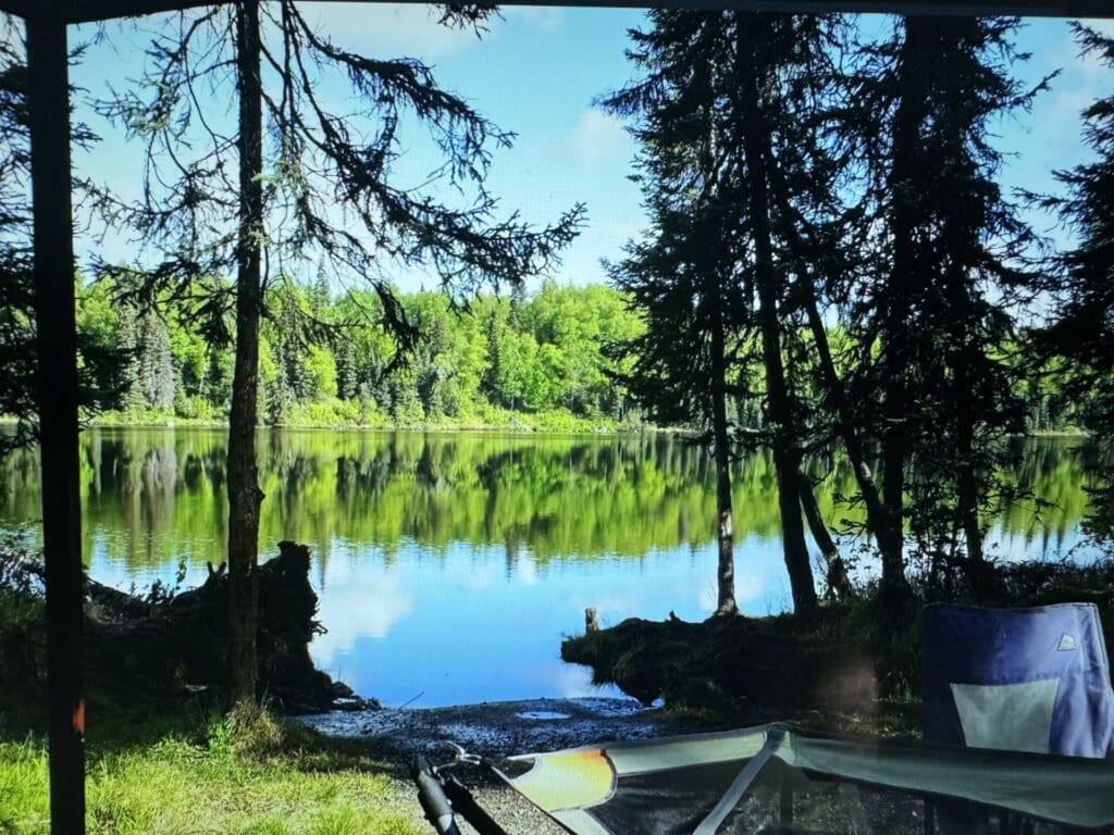 Large view of 0.76 ACRES IN WILLOW, ALASKA – FEET FROM LONG LAKE ON IMPROVED ROAD WITH POWER AND GORGEOUS MT. DENALI (20,310 FT)NATIONAL PARK AND PRESERVE VIEWS Photo 2