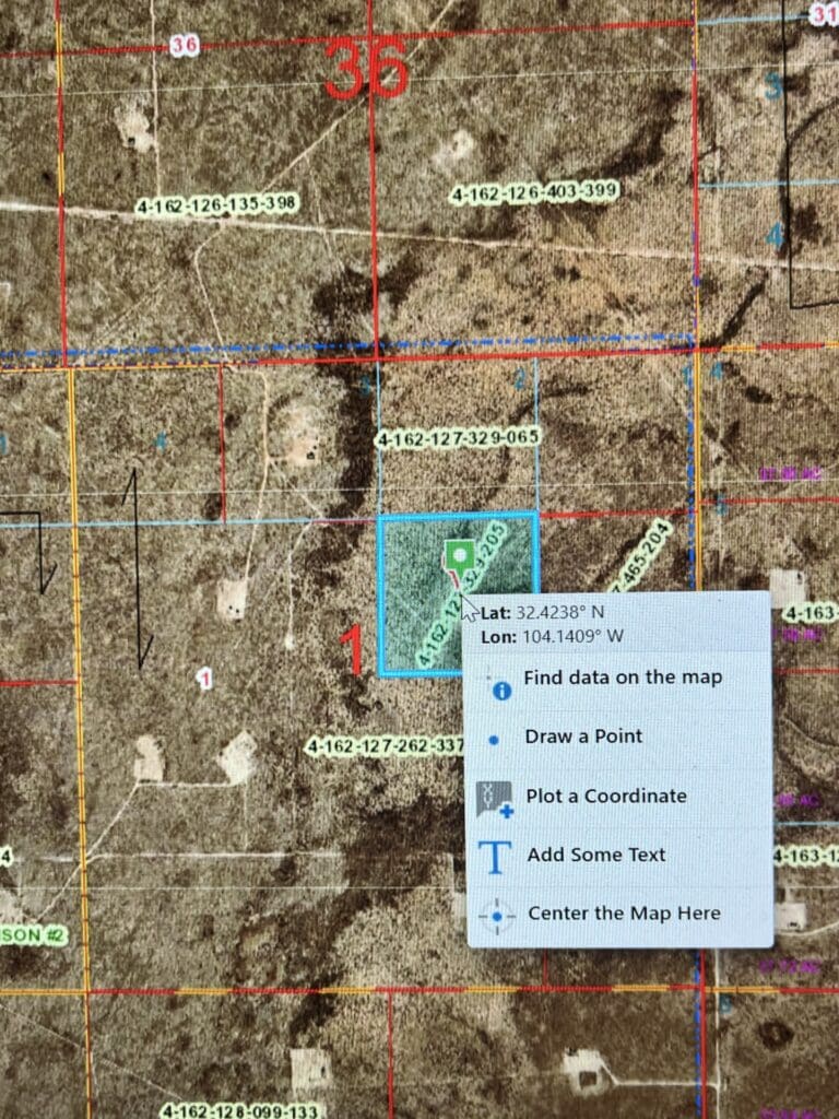 Large view of 40.00 ACRES IN EDDY COUNTY, NEW MEXICO NEAR CARLSBAD, PECOS RIVER & TEXAS. OIL & GAS WELLS SURROUND THIS RANCH. Photo 5