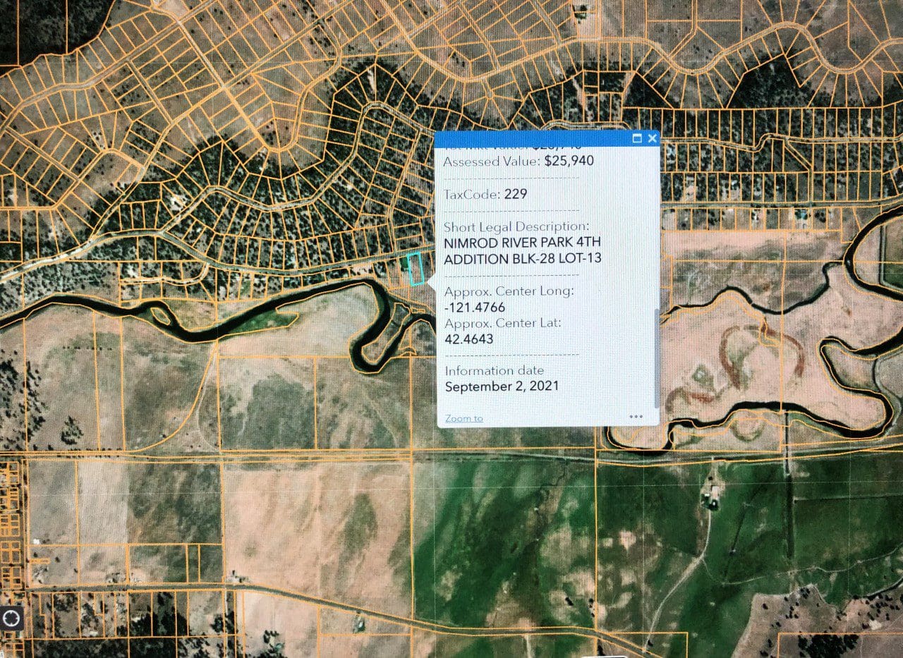 1.58 ACRES ON THE BEAUTIFUL SPRAGUE RIVER~SHED,SEPTIC WITH PERMIT, POWER POLE DROP, PARTIALLY FENCED WITH PAVED ROAD FRONTAGE photo 10