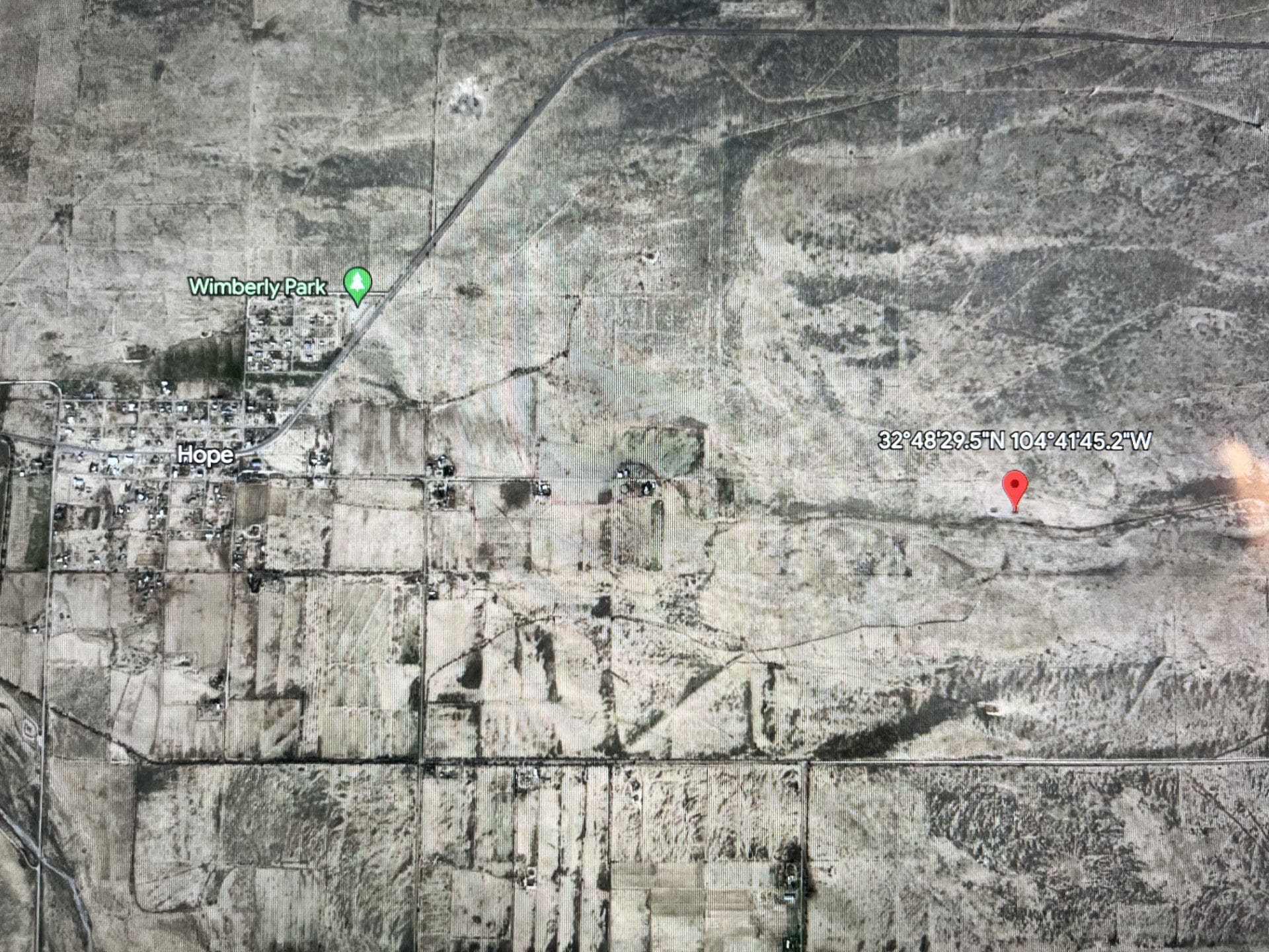 5.00 ACRES IN EDDY CO, NEW MEXICO RANCH WITH POND JUST EAST