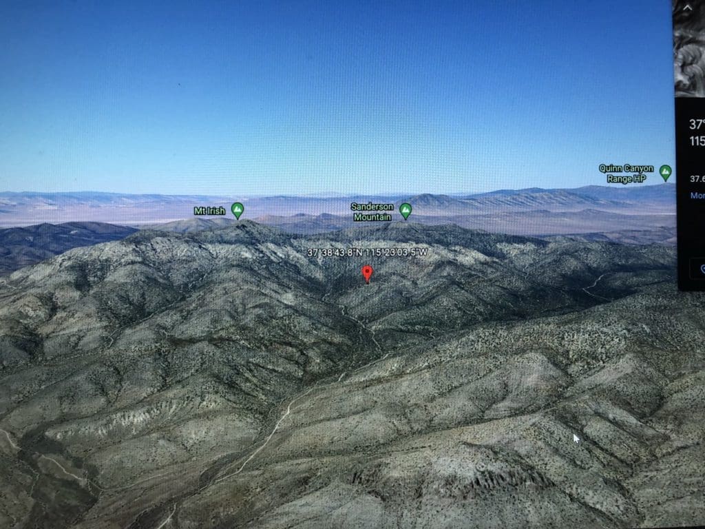 Large view of 160 Ac ~ Lincoln Co, Nevada GOLD & SILVER area, 8 Patented Load Mining Claims; The DENVER, MOHAWK AND HIGH FLY, The ELEPHANT, TOM BLUNDER, HIKO BELL, VALLEY VIEW AND VERA Photo 8