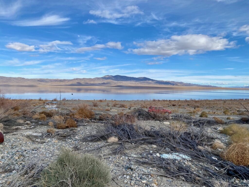 Large view of 9.83 GORGEOUS ACRES OVERLOOKING WALKER LAKE, CREEK & FRONTS HWY 95 WITH AMAZING VIEWS, POWER, EASY ACCESS, FOOTSTEPS TO WATER EGDE. Photo 33