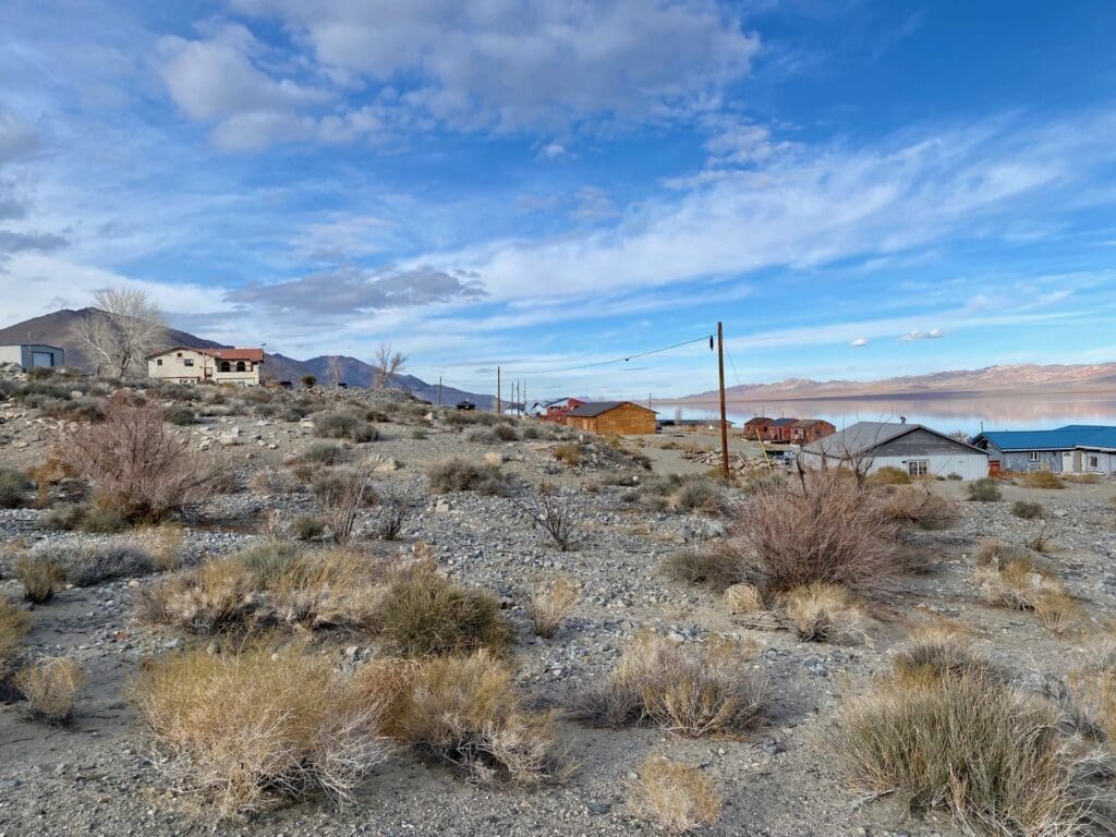 Large view of 9.83 GORGEOUS ACRES OVERLOOKING WALKER LAKE, CREEK & FRONTS HWY 95 WITH AMAZING VIEWS, POWER, EASY ACCESS, FOOTSTEPS TO WATER EGDE. Photo 30