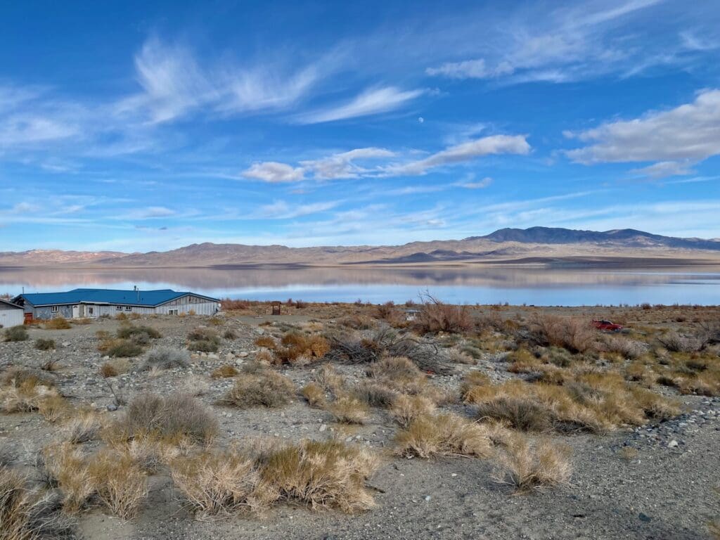 Large view of 9.83 GORGEOUS ACRES OVERLOOKING WALKER LAKE, CREEK & FRONTS HWY 95 WITH AMAZING VIEWS, POWER, EASY ACCESS, FOOTSTEPS TO WATER EGDE. Photo 29