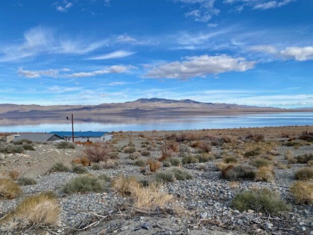 9.83 GORGEOUS ACRES OVERLOOKING WALKER LAKE, CREEK & FRONTS HWY 95 WITH AMAZING VIEWS, POWER, EASY ACCESS, FOOTSTEPS TO WATER EGDE.