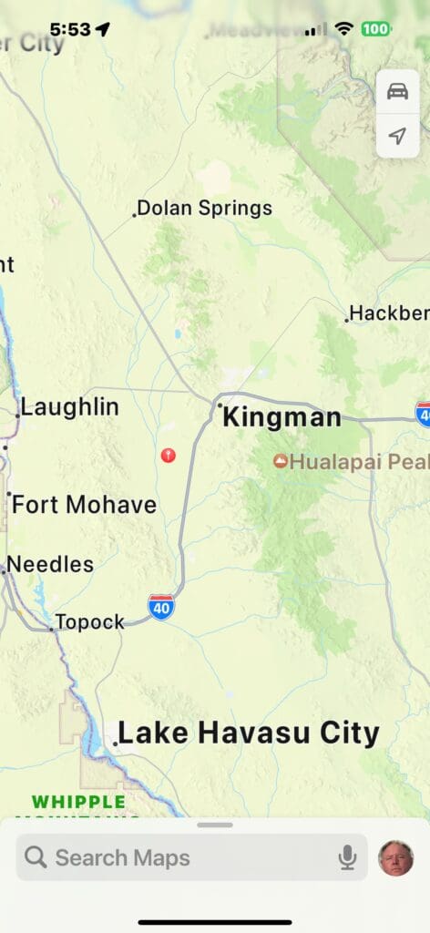 Large view of 1.75 ACRES ~ MOHAVE CO, ARIZONA NEAR KINGMAN & LAKE HAVASU BEAUTIFUL CORNER LOT WITH ROAD & POWER Photo 3