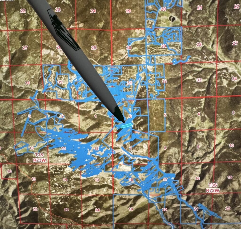 Large view of 5.16 ACRES IN BLACK HAWK~GILPIN COUNTY, COLORADO, TIMBERED & ROAD ~ BIG GAME ~ MINING CLAIM “ST. JAMES”-GOLD Photo 8