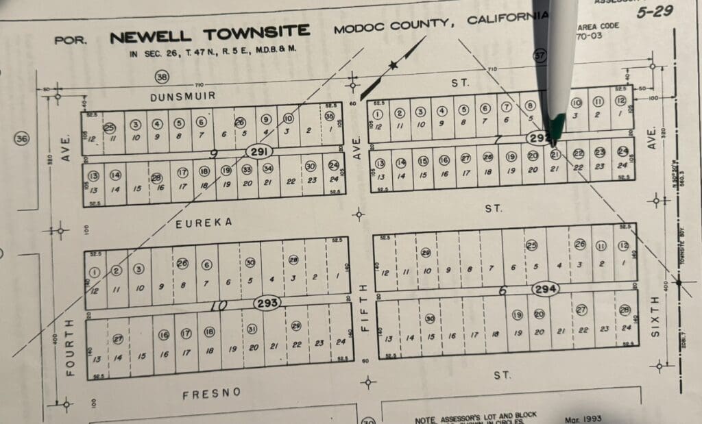 Large view of LOT IN NEWELL TOWNSITE, CALIFORNIA~ QUIET PEACEFUL TOWN ON OREGON BORDER NEAR TULE LAKE NWR Photo 3