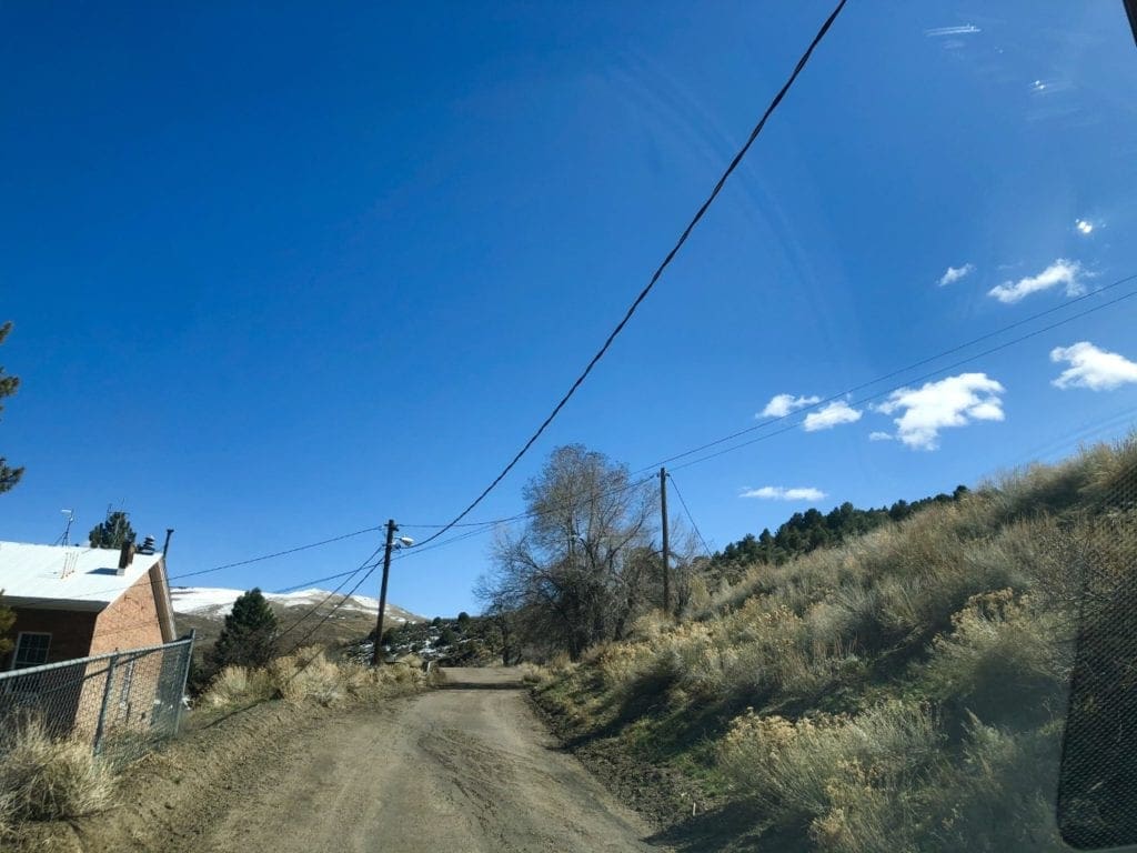 Large view of .09 Acres ~ Two Lots in the Old West Town of Austin, Nevada ~ Power with Paved Road Frontage ~ Town Lights Views Photo 22