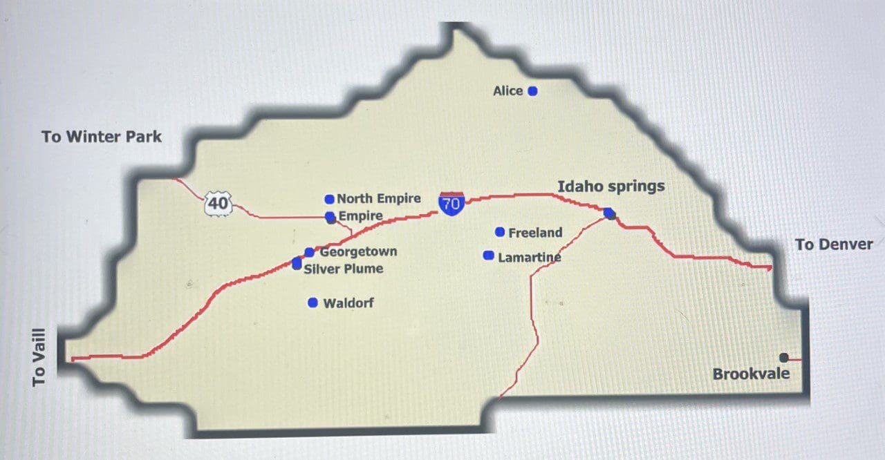 2.92 ACRES IN CLEAR CREEK CO, COLORADO MINE TENERIFFE 6882 UNDIVIDED 100% WHERE THE GOLD RUSH BEGAN photo 7