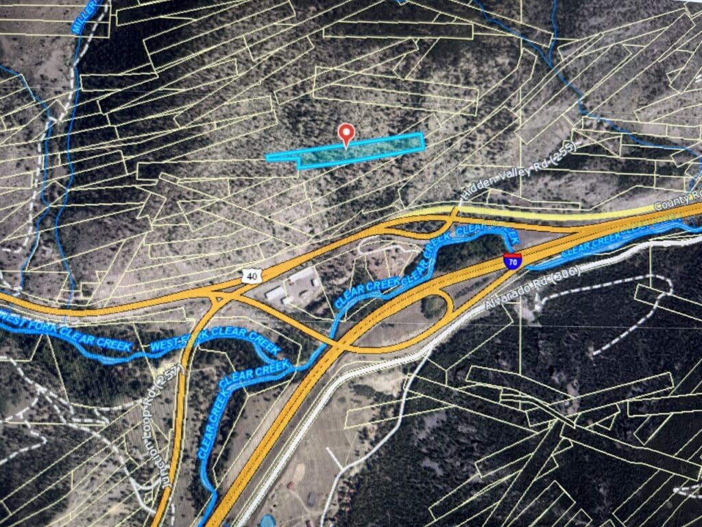 Large view of 25% INTEREST IN 5.11 ACRES A COLORADO ROCKY MOUNTAIN MINING CLAIM~ HIGH ALTITUDE NEAR DENVER Photo 8