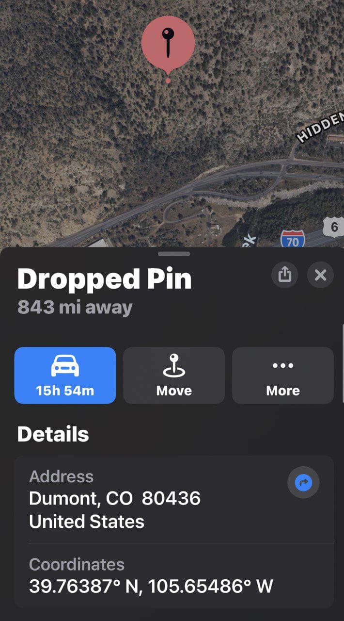 25% INTEREST IN 5.11 ACRES A COLORADO ROCKY MOUNTAIN MINING CLAIM~ HIGH ALTITUDE NEAR DENVER photo 6