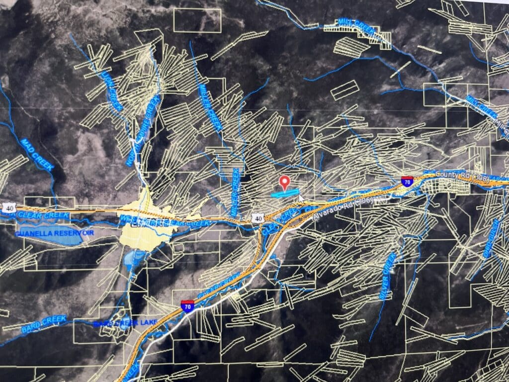 Large view of 25% INTEREST IN 5.11 ACRES A COLORADO ROCKY MOUNTAIN MINING CLAIM~ HIGH ALTITUDE NEAR DENVER Photo 5